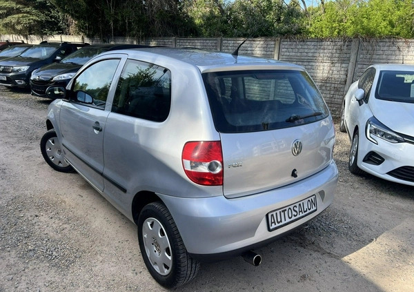 Volkswagen Fox cena 7700 przebieg: 138000, rok produkcji 2008 z Płońsk małe 154